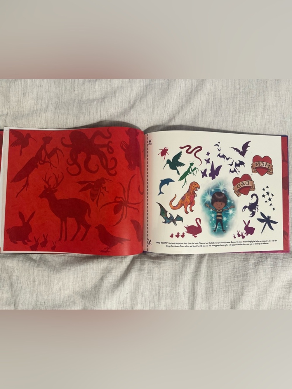 RARE Kat Von D “Leafar and the Magical Treasure Chest” Book + Tattoos Insert OOP - Picture 6 of 7